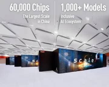 China Launches Largest AI4S Cluster with 60,000 Chips to Accelerate Scientific Discovery